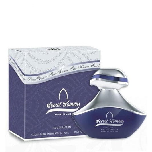 100 ml Eau de Perfume SECRET WOMEN - Hedelmäinen ja kukkainen myskituoksu naisille
