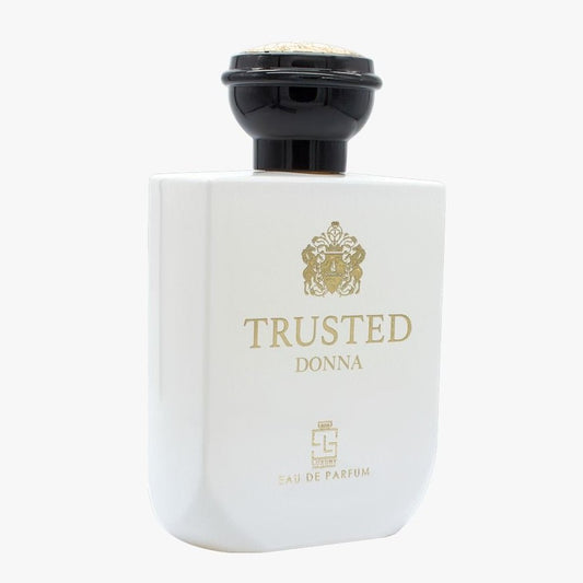 100 ml Eau de Perfume TRUSTED DONNA - Hedelmäinen ja kukkainen myskituoksu naisille