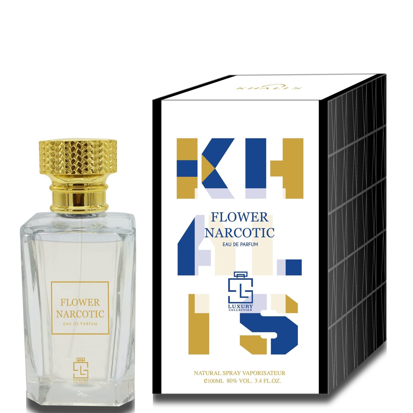100 ml Eau de Perfume FLOWER NARCOTIC - Hedelmäinen ja kukkainen myskituoksu naisille