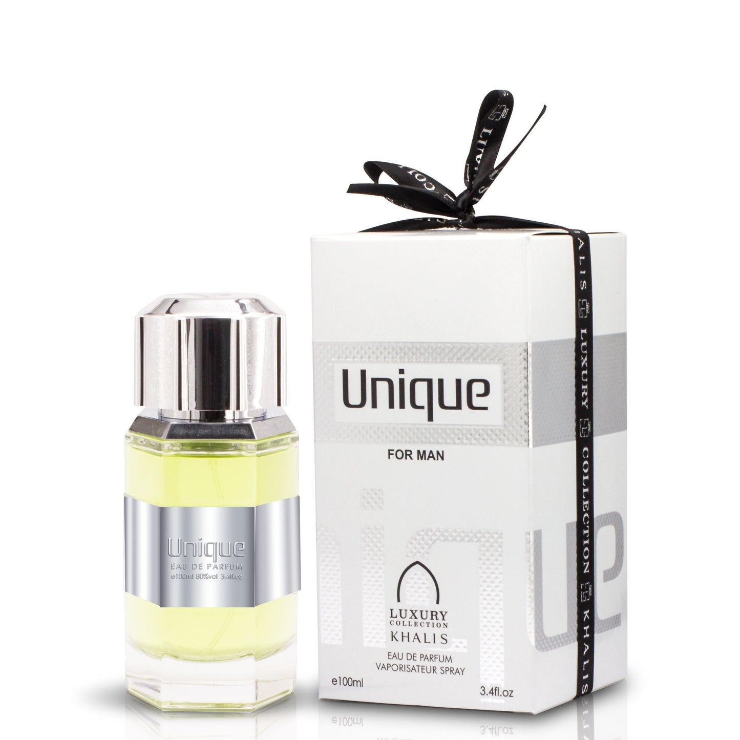 100 ml Eau de Perfume QUNIQUE FOR MEN - Puumainen tuoksu miehille