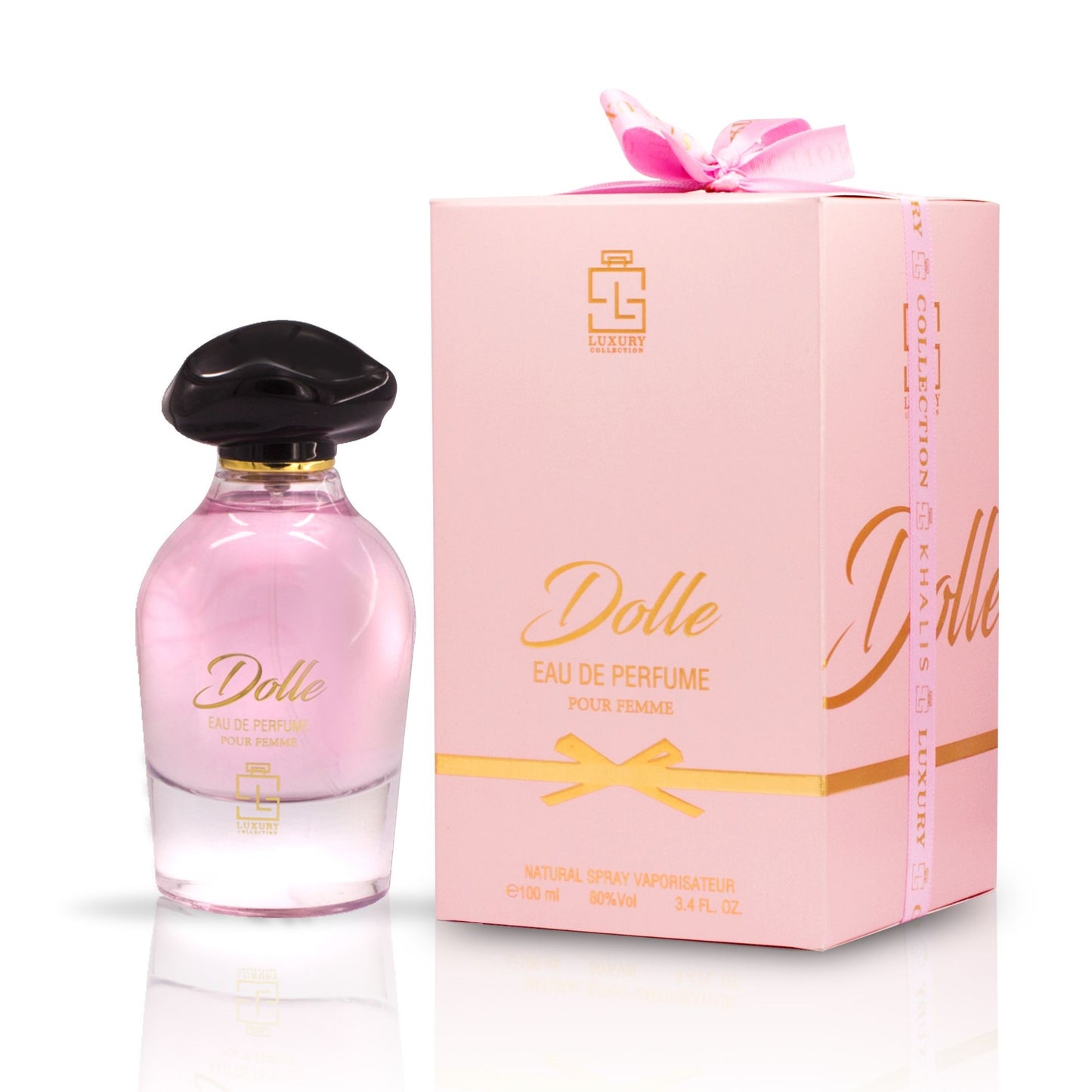 100 ml Eau de Perfume DOLLE - Kukkainen myskituoksu naisille