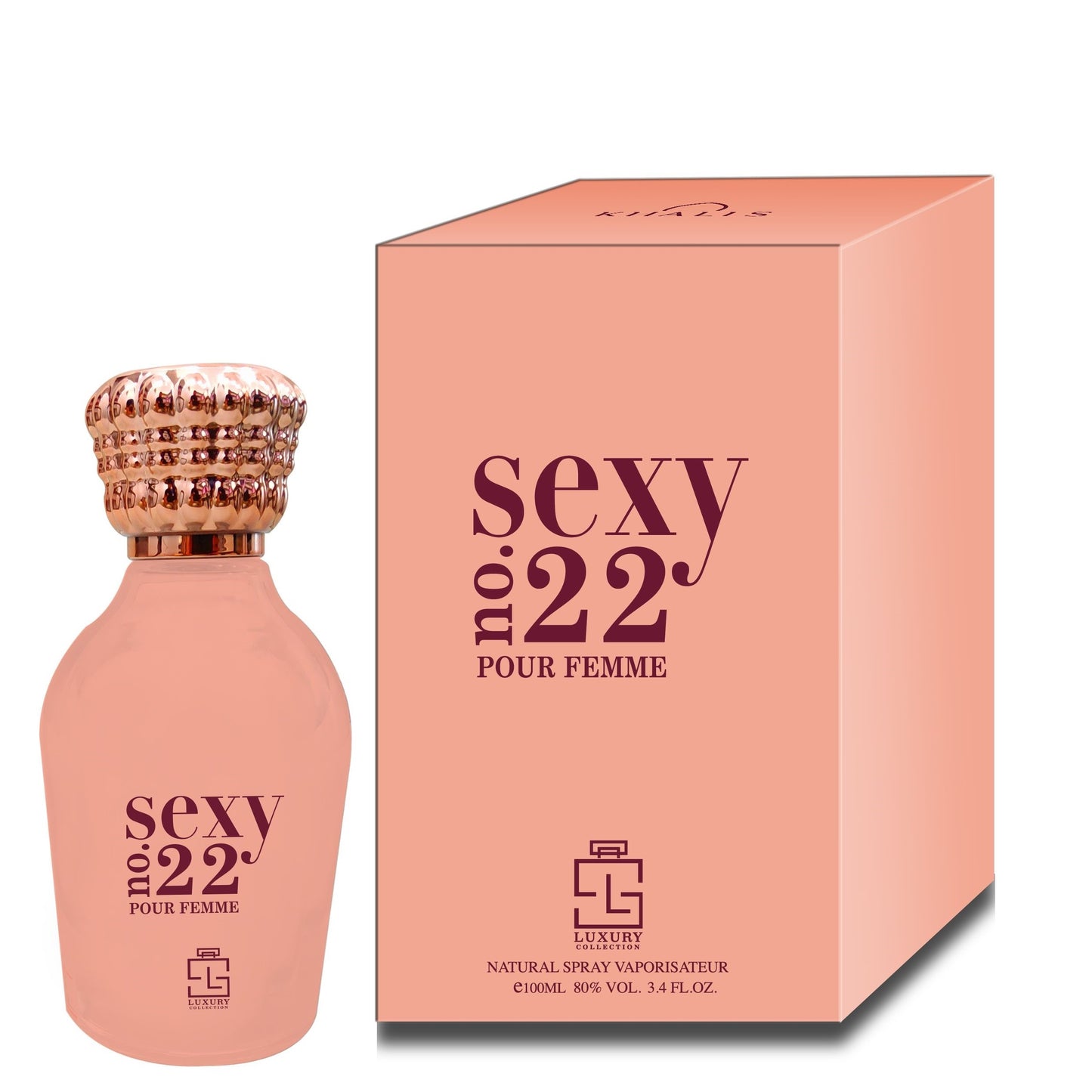 100 ml Eau de Perfume SEXY - Makea ja puinen myskituoksu naisille