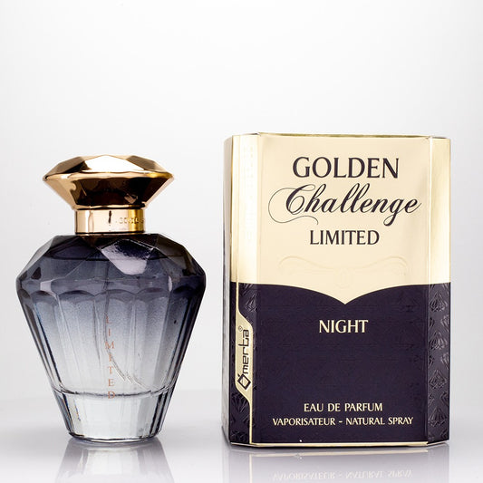 100 ml Eau de Parfum GOLDEN CHALLENGE LIMITED NIGHT  - Itämainen tuoksu naisille