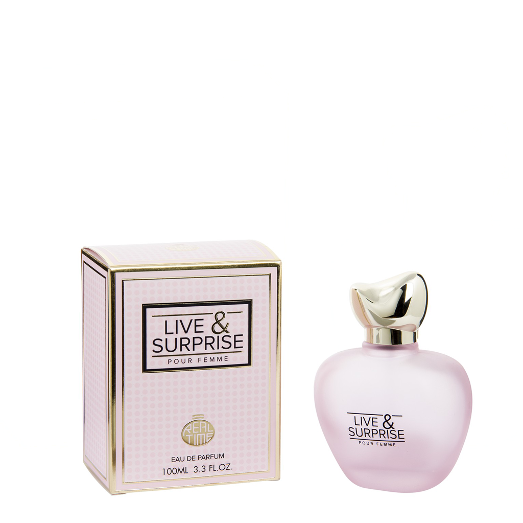 100 ml Eau de Parfum  "Live & Surprise" Kukkaistuoksuinen - Puumainen Tuoksu Naisille 1 