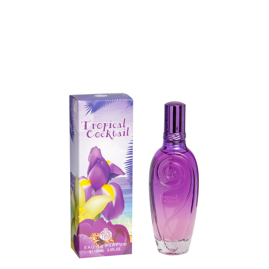 100 ml Eau de Parfum  "Tropical Cocktail" Kukkaistuoksuinen - Hedelmäinen Tuoksu Naisille
