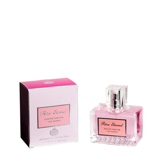 100 ml Eau de Parfum  "Rêve Eternel" Kukkaistuoksuinen - Hedelmäinen Tuoksu Naisille
