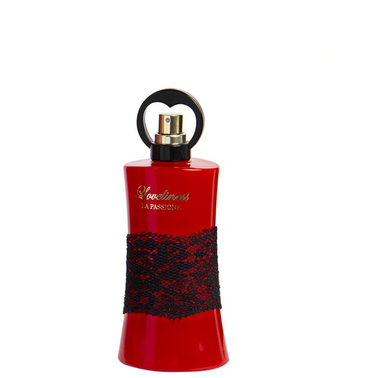 100 ml Eau de Parfum  "Loveliness La Passione" Kukkaistuoksuinen - Hedelmäinen Tuoksu Naisille