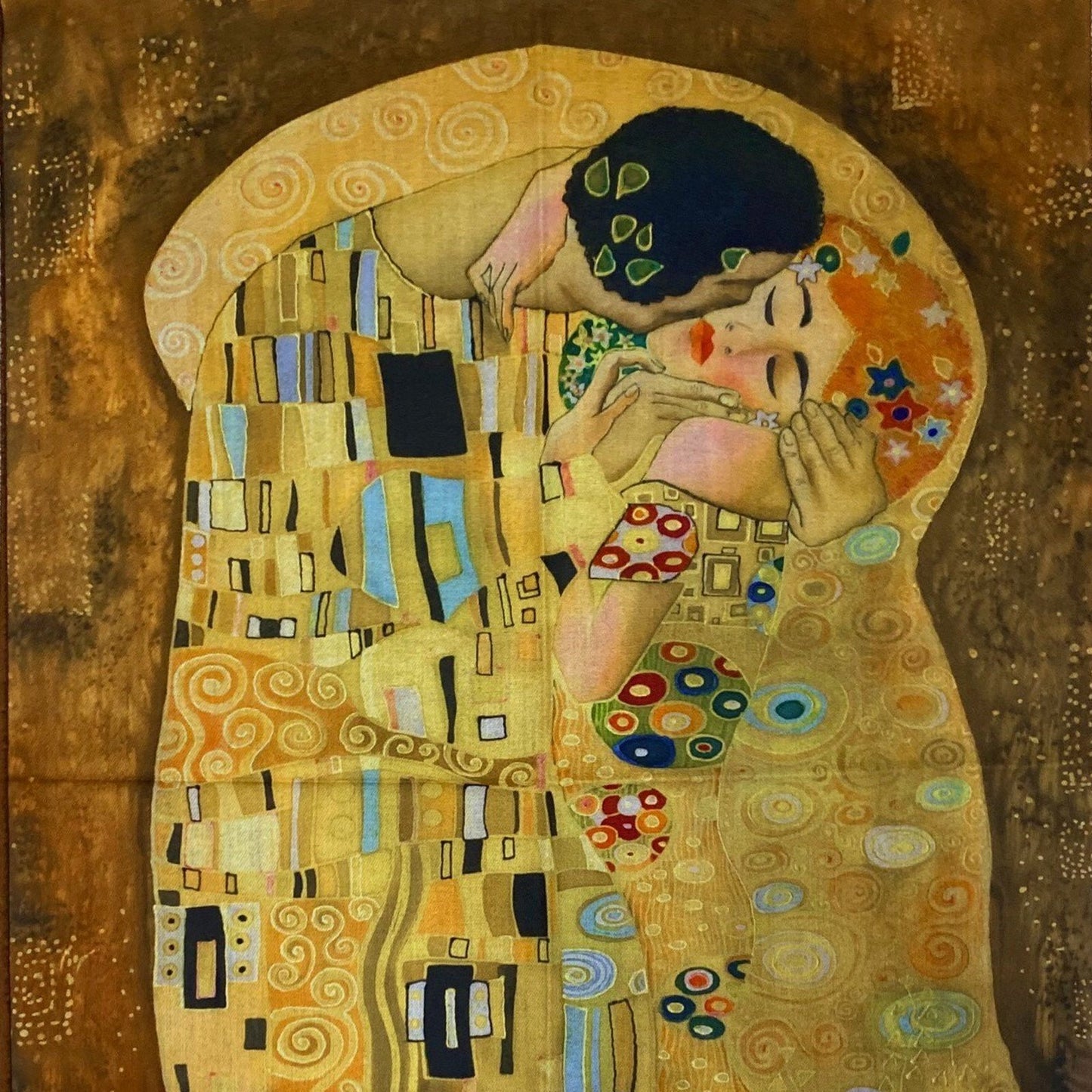 Villahuivi/-saali, 70 cm x 180 cm, Klimt - The Kiss
