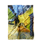 Silkkihuivi/-saali, 70 cm x 180 cm, Van Gogh - Cafe Terrace At Night