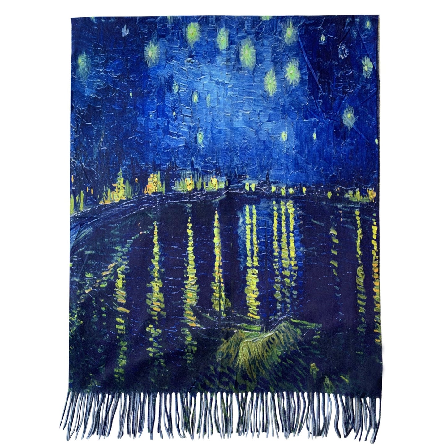 Villahuivi/-saali, 70 cm x 180 cm, Van Gogh - Starry Night Over The Rhone