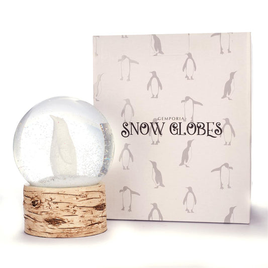 Gemporia: Penguin Snow Globe - Pingviini lumipallo kuukivillä ATGW 50cts.