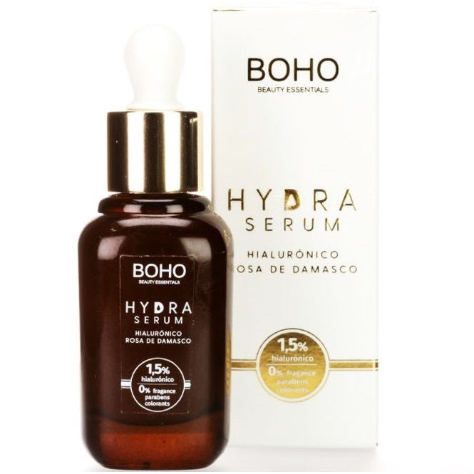 BOHO HydraSerum kasvoseerumi 4 erikokoisella hyaluronihappomolekyylillä, 30ml