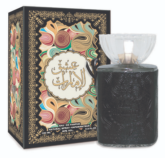 100 ml Hajuvesi Ashaq Al Emarat - Itämainen ja Kukkainen Tuoksu Miehille